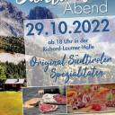 Einladung zum Südtiroler Abend