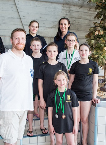 Schwimmer Wettkampf in Altötting